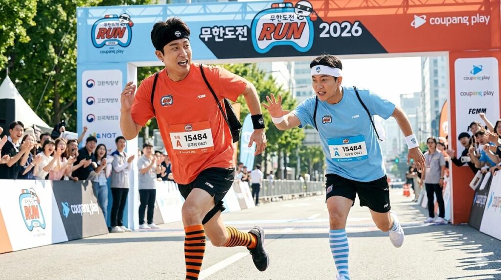 2026 무한도전 런, 쿠팡 독점 예매 전략과 추격전 완벽 분석