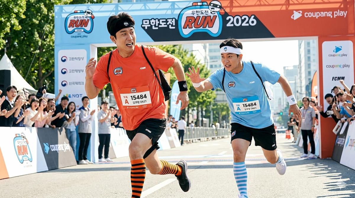 2026 무한도전 런, 쿠팡 독점 예매 전략과 추격전 완벽 분석